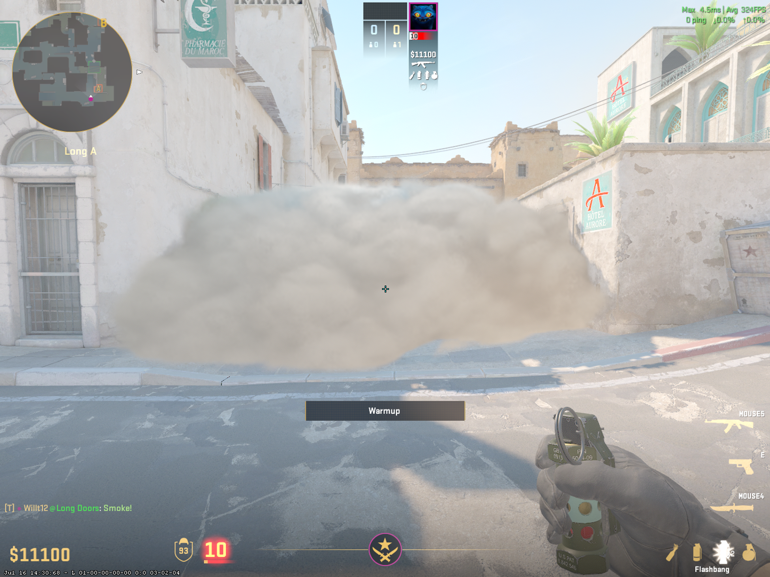 Every smoke you need to know on Dust2 in CS2