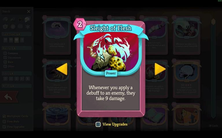 Slay The Spire 2 Sleight of Flesh