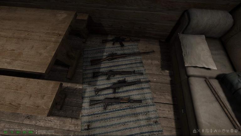 Road To Vostok Placing Items