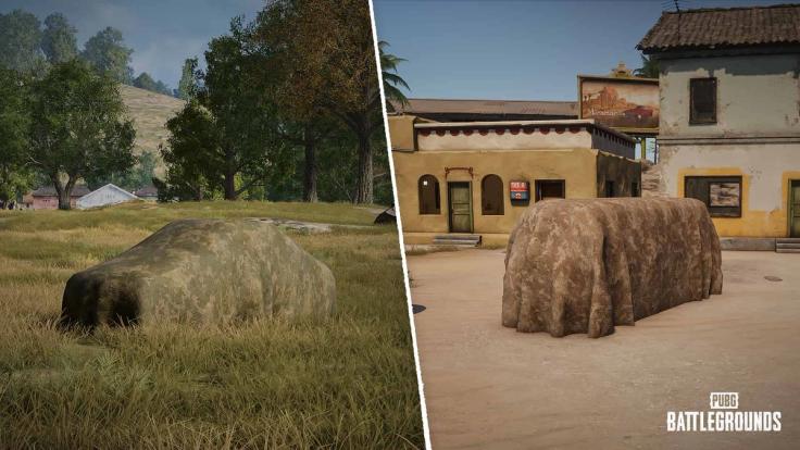 Vehicle Camo Netting in PUBG