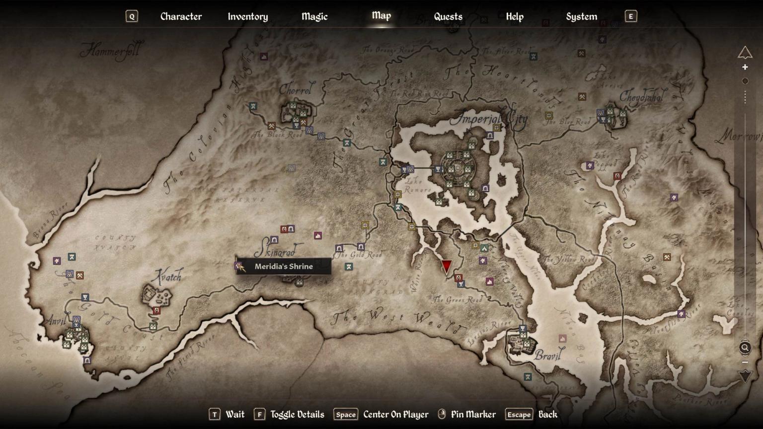 Oblivion Remastered All Daedric Shrine Locations