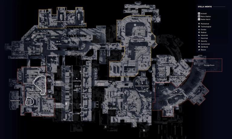 Stella Montis Lootable Areas