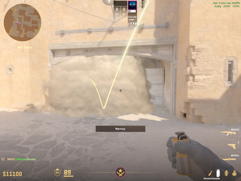 every smoke you need to know on dust2 in cs2