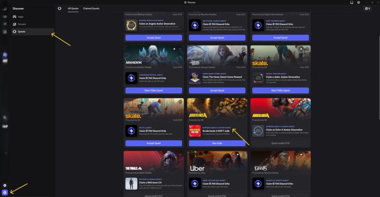 Borderlands 4 Discord Quest