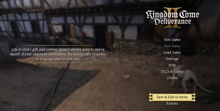 kingdom come deliverance 2 how to save your game