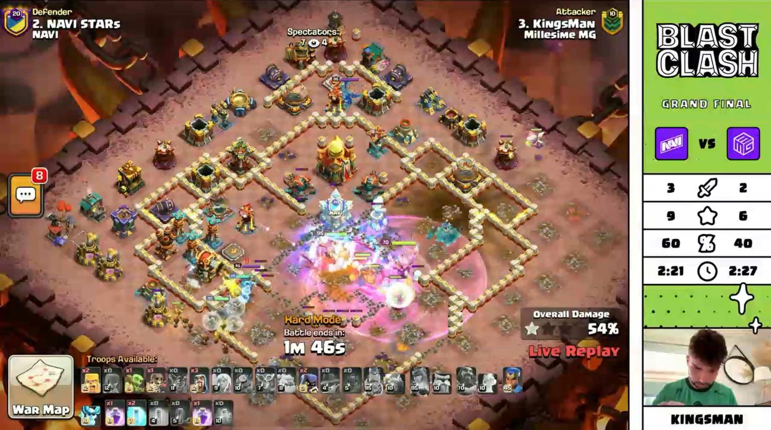 BLAST Bash Day 4: Millesime MG triumphs in BLAST Clash 2024 Against NAVI