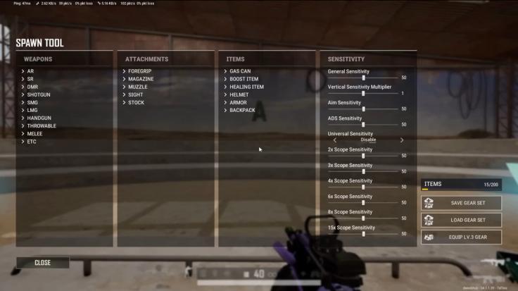 Sensitivity in PUBG