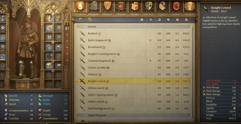 kcd2 best weapons