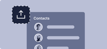 A contact who is only stored in your database