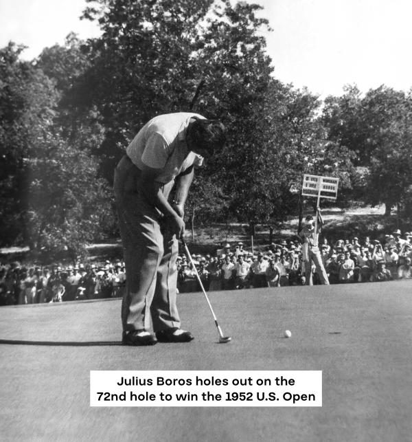1952 U.S. Open Julius Borus Final Putt to Win