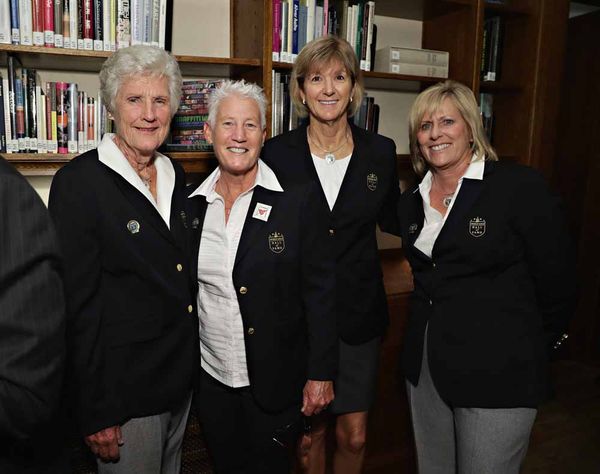 Kathy Whitworth was inducted into the World Golf Hall of Fame in 1975