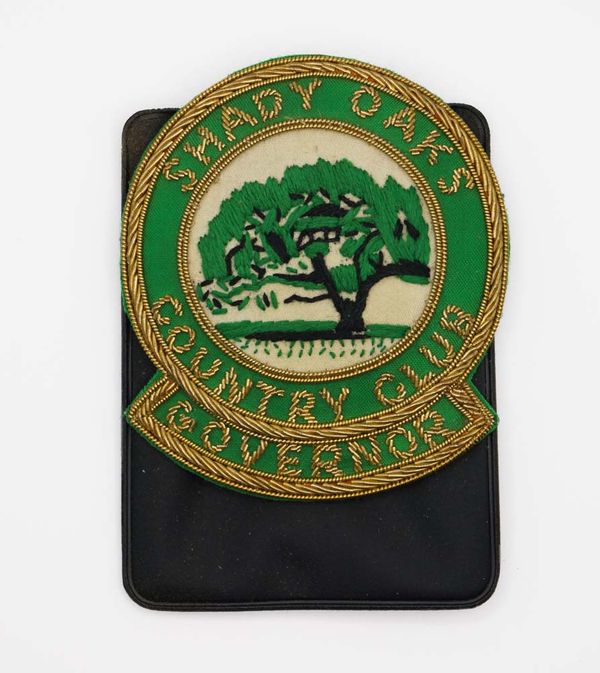 Shady Oaks Governors badge