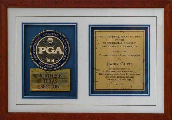 2005 PGA Distinguished Service Award