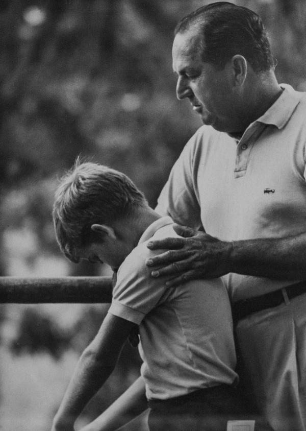 Dick and Claude Harmon