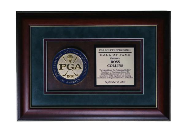 PGA Golf Pro Hall Of Fame Plaque