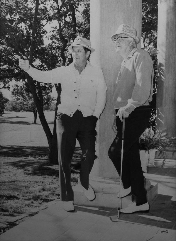 Joe Finger and Byron Nelson