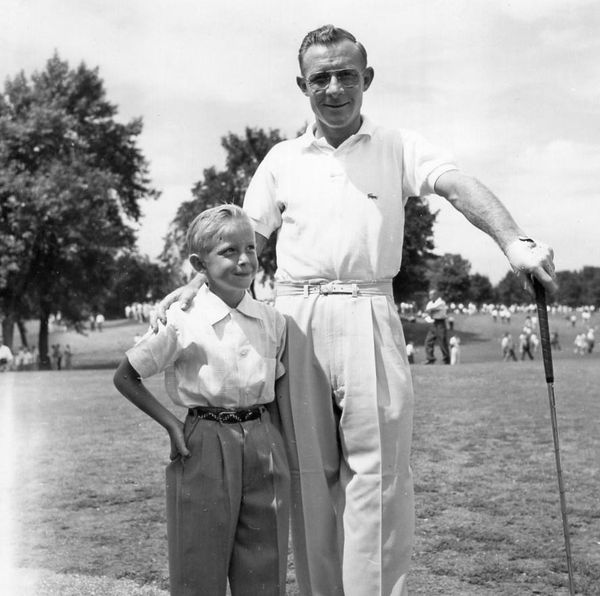 Earl Stewart and Chip at Colonial