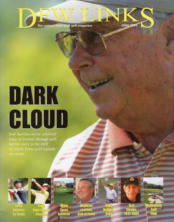 Rawlins on the cover of DFW Links Magazine