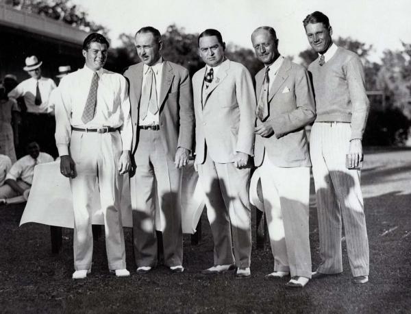 1933 Trans-Miss Broadmore CC -  Lawson Little, Blaine Young, Harold Ingersoll, Harrison Smith, Gus Moreland