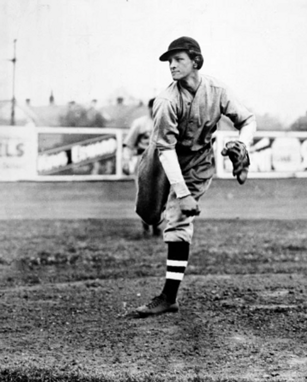 In 1934 Didrikson pitched four innings in Major League spring training exhibition games