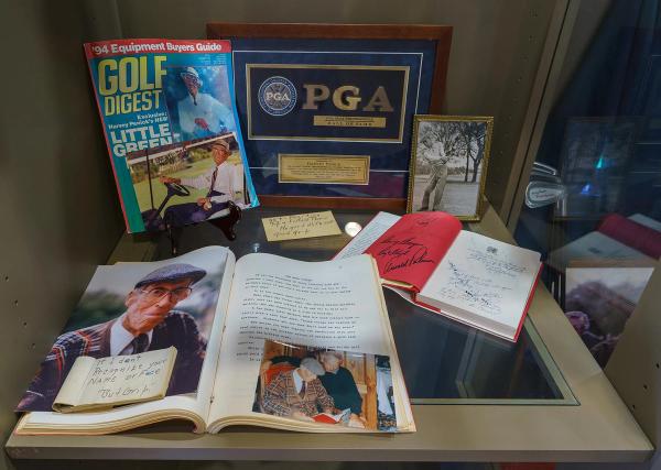 Harvey Penick - Display at Austin Country Club (2)