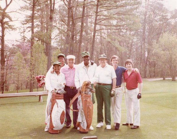 Young Fin Ewing at Augusta National