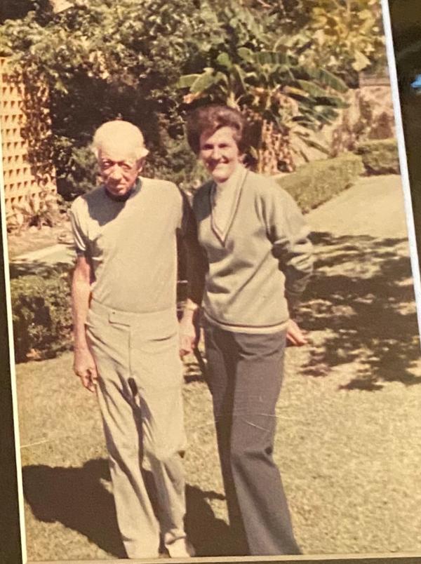 Harvey Penick - Photo with Kathy Whitworth