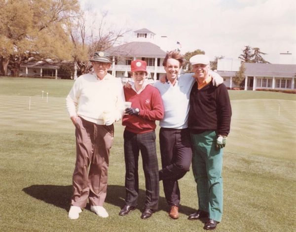 Young Fin Ewing at Augusta National