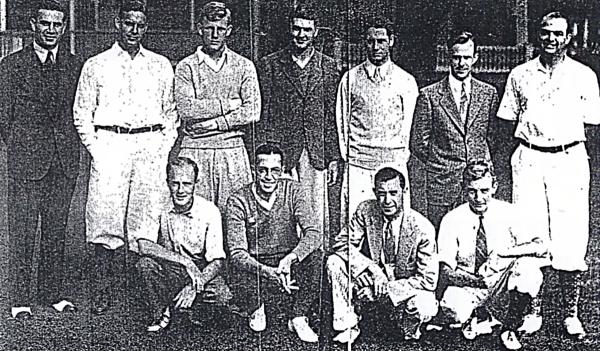 1932 Walker Cup Team 