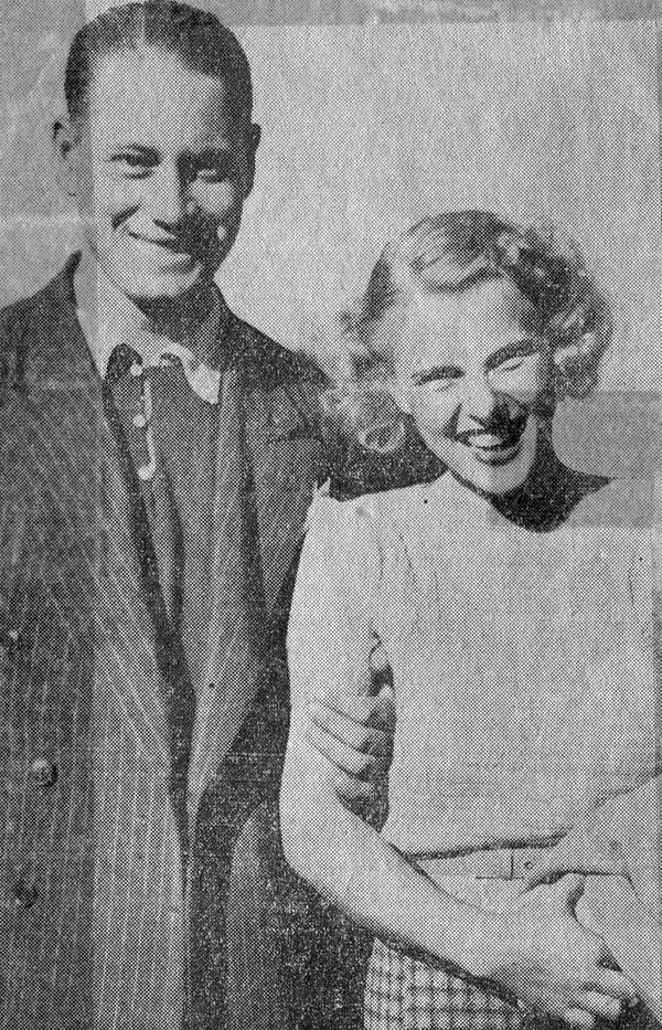 Gus and Marion Moreland - September 13, 1938 at Oakmont CC