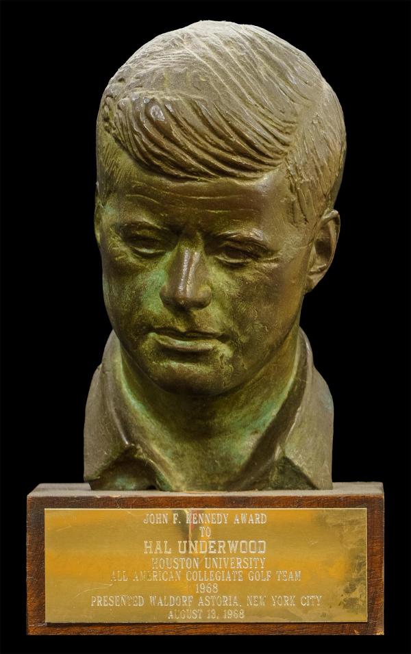 Hal Underood 1968 All-American Trophy