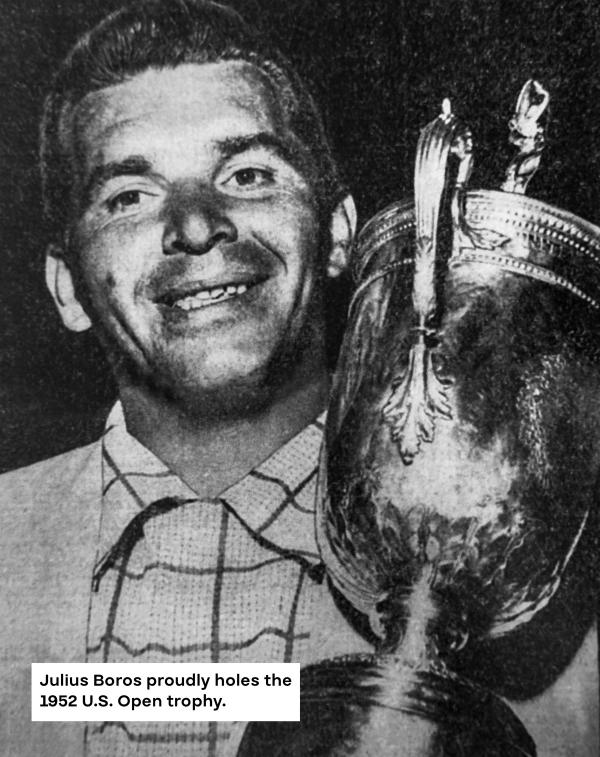 Julius Boros 1952 U.S. Open Trophy