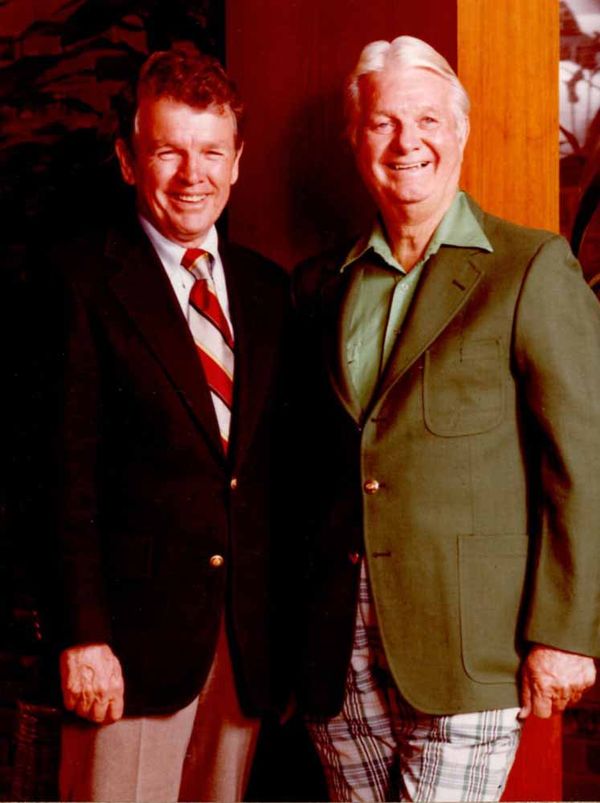 Jimmy Demaret and Jack Burke Jr.