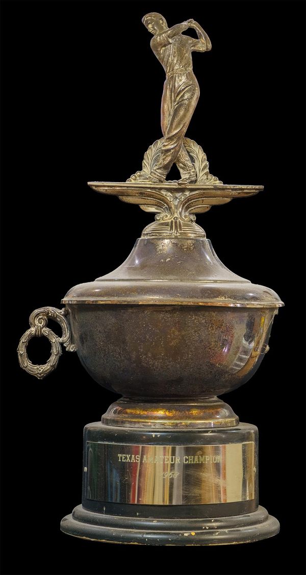 1968 Texas State Amateur Championship Trophy won by Hal