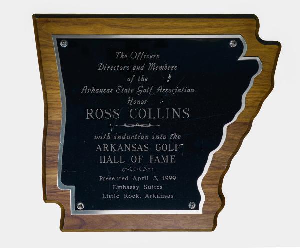 Arkansas Golf Hall Of Fame Plaque