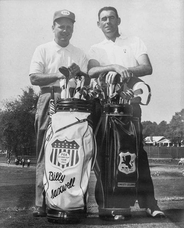 Maxwell at the 1963 Ryder Cup