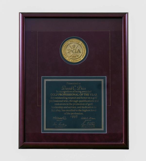 1995 NTPGA Golf Pro of the Year