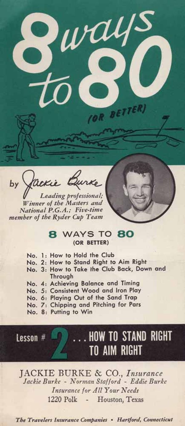 Jack Burke Jr.'s "8 Ways To 80"