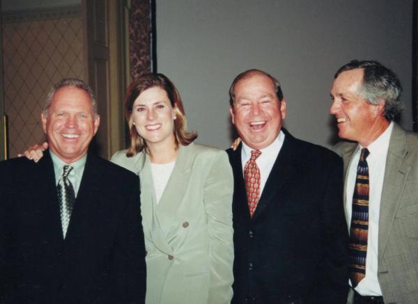 Butch Harmon, Lisa Edgemon, Dick Harmon, Billy Harmon