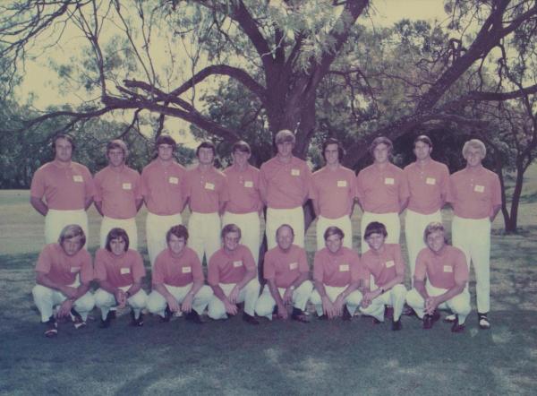 1972 University of Texas National Championship Golf Team