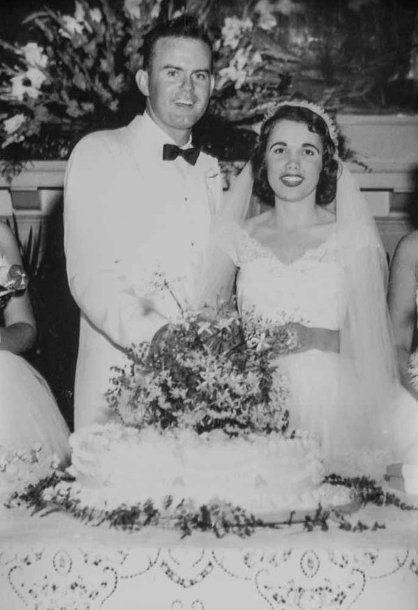 Don Addington on his wedding day