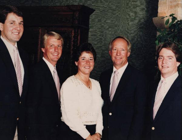Photo with the 1988 Bent Tree Staff 