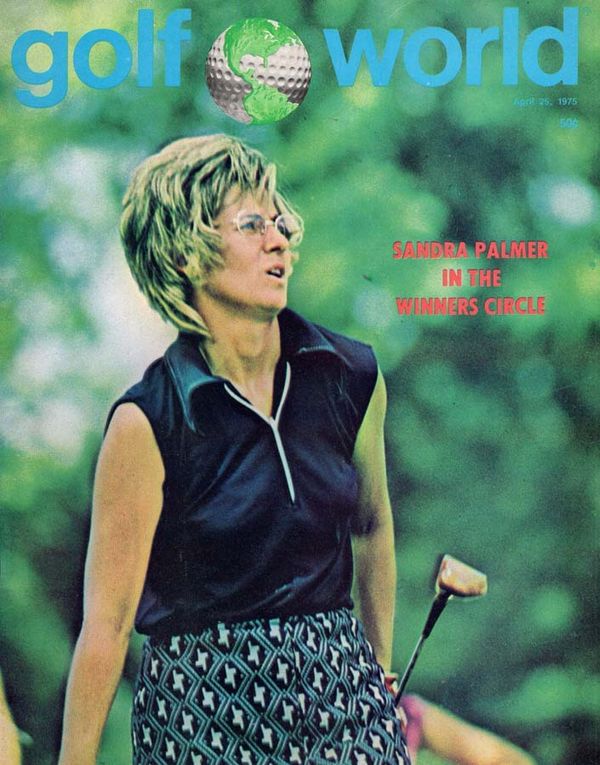 Palmer on the cover of 1975 Golf World