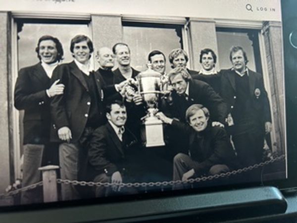 John Grace 1975 Walker Cup
