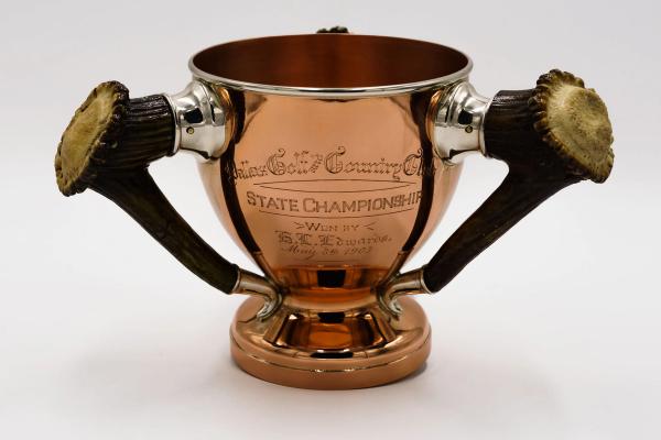 1903 TGA First State Championship Trophy to H.L. Edwards 