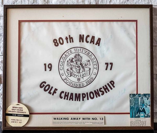 1977 NCAA Golf Championship flag