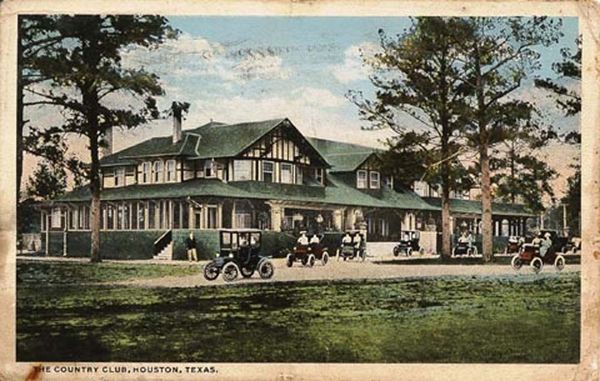 Early postcard of clubhouse circa 1920