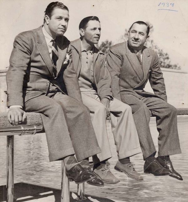 San Antonio C.C. 1939, Loe Hurst, Tod Menefee, Walter Hagen