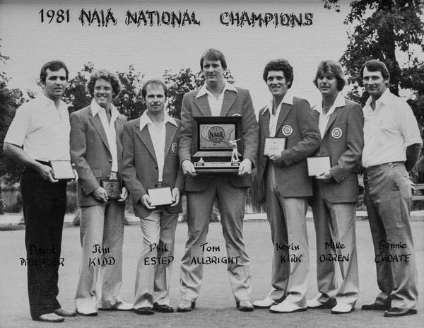 1981 NAIA National Championship Team