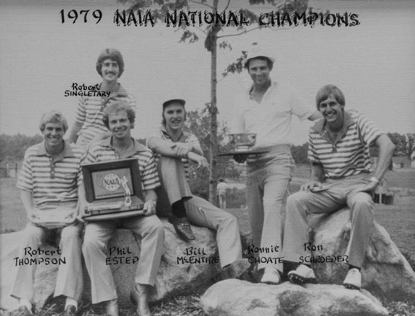 Ronnie Choate 1979 NAIA National Championship